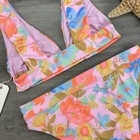 ☀️BILLABONG☀️ PICK ME UP PLUNGE MUL
PICK ME UP MAUI RIDE BIKINI SET - Picture 12 of 15